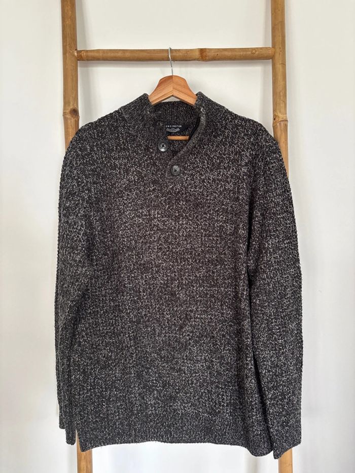 Pull gris foncé / noir Kensington taille Xl
