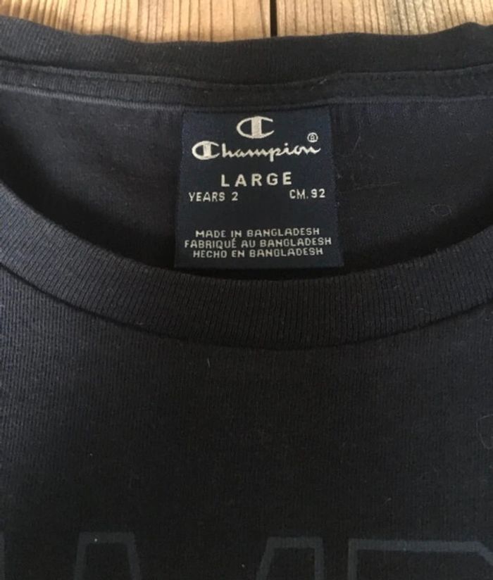 T-shirt 12 ans Champion - photo numéro 4