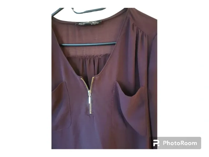 Chemisier blouse cache cache taille 40 - photo numéro 2