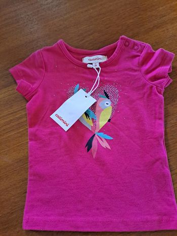 Tee-shirt rose fushia