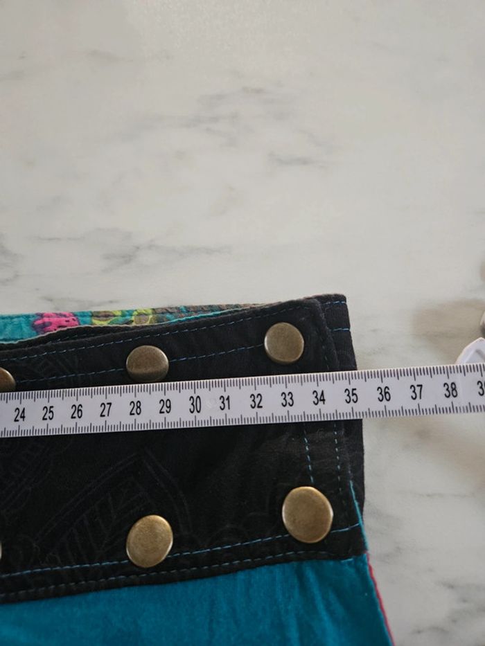 Jupe porte feuille réversible multicolore taille unique - photo numéro 13