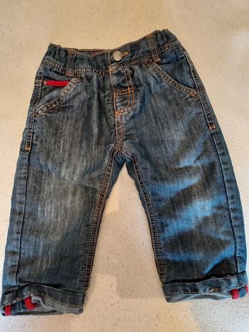 Jean doublé polaire