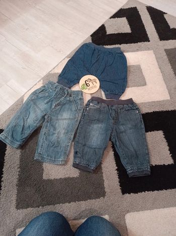 Lot de 3 jeans