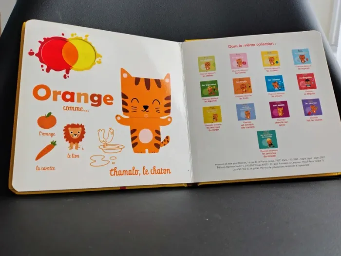 Tout petit j apprends chamalo découvre les couleurs Père castor - photo numéro 4