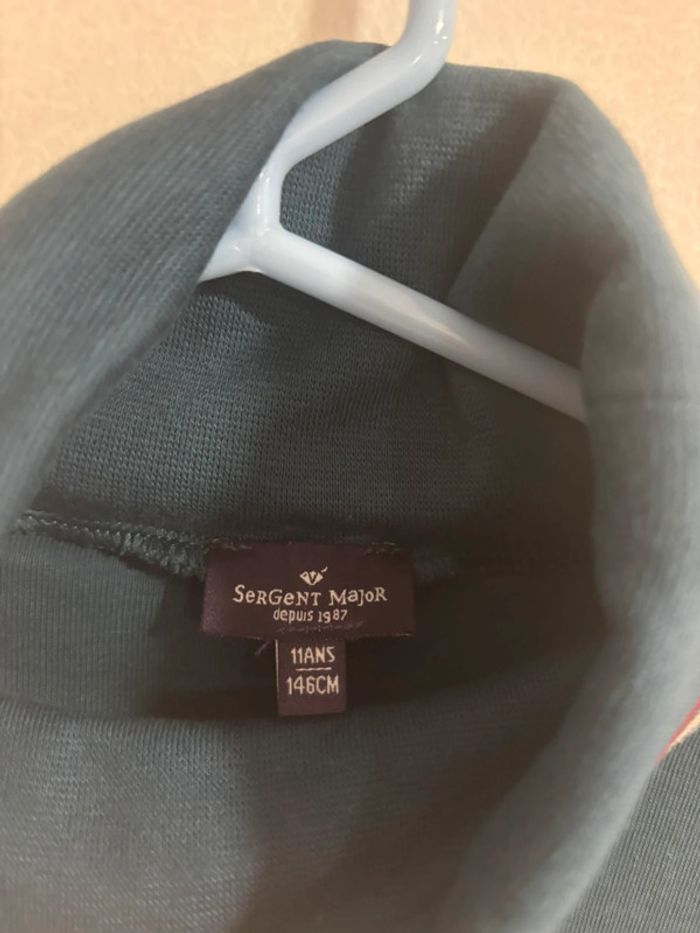 Sous-pull sergent major 11 ans garçon neuf - photo numéro 2