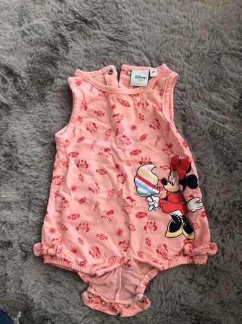 Barboteuse Minnie 3 mois Disney