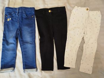3 pantalons 18 mois