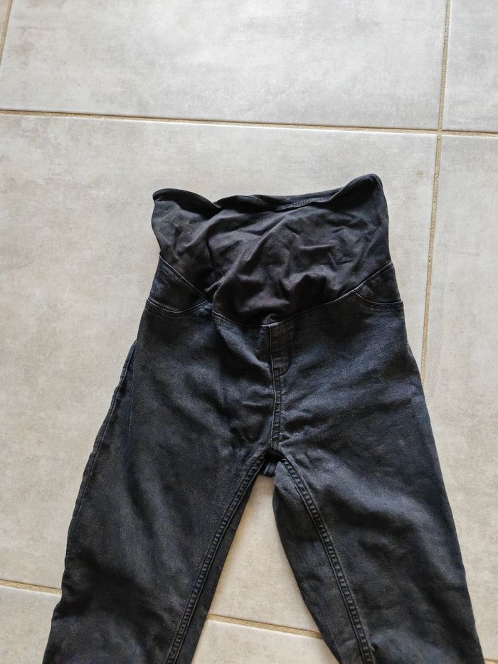 Jeans grossesse noir S - photo numéro 2