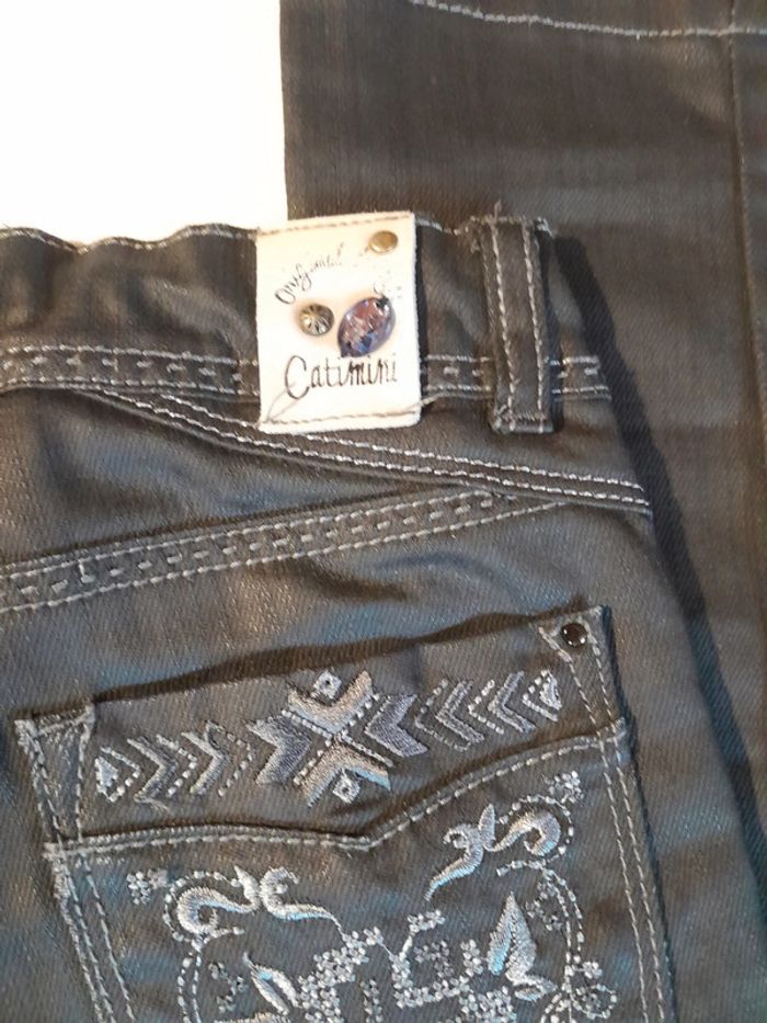 Jeans catimini 👧 10 ans - photo numéro 7