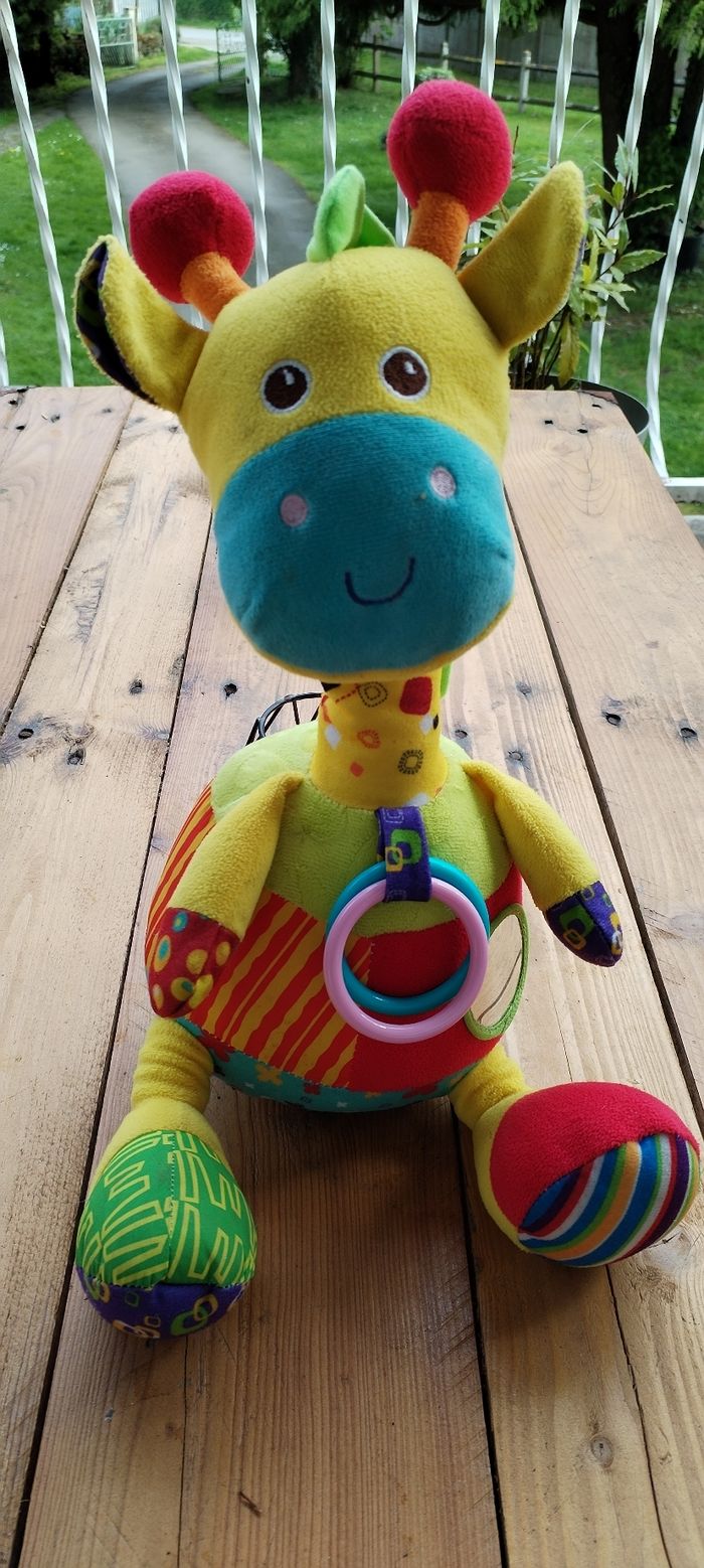 Doudou girafe