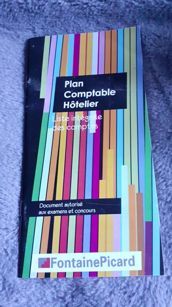 Plan comptable hôtelier