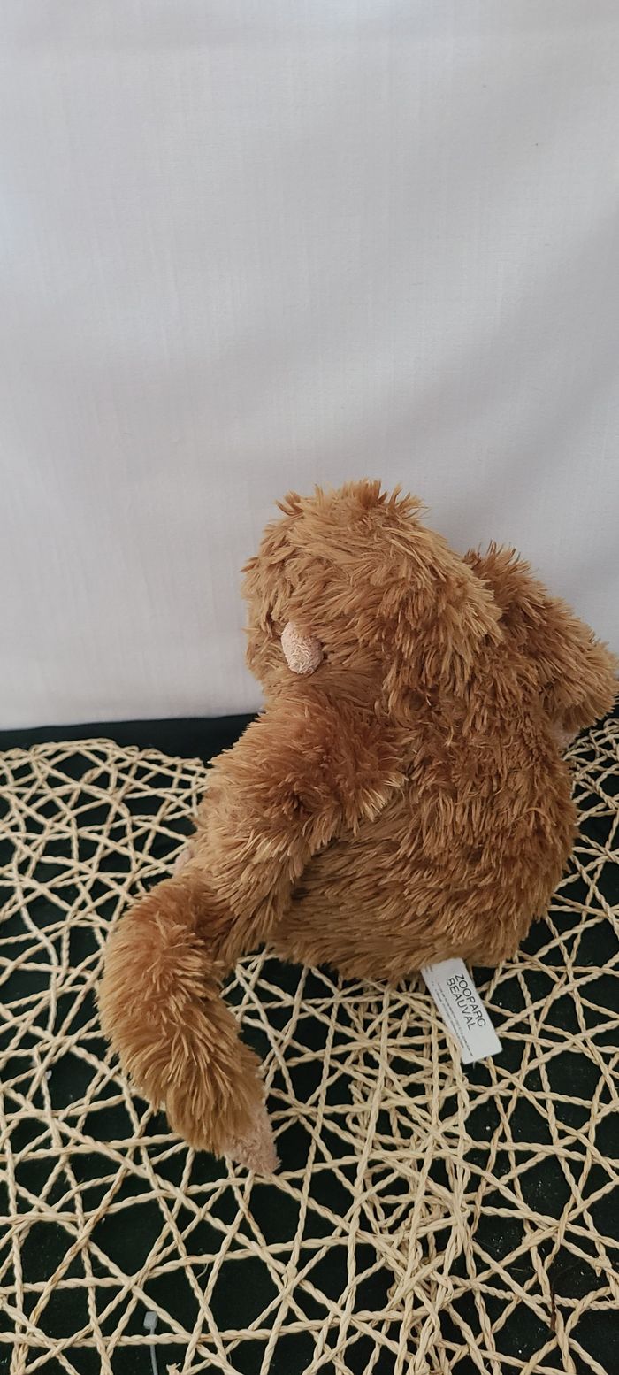 Peluche singe marron Marque Zooparc de Beauval - photo numéro 2