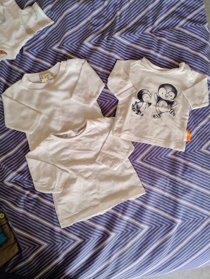 T-shirt manches longues 3 mois