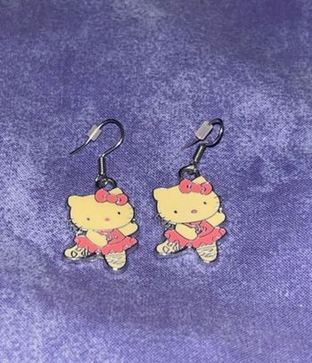 Boucles d’oreilles Hello Kitty