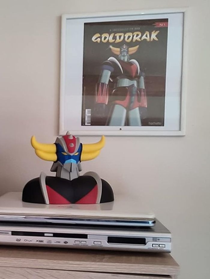 😍idéal Cadeau buste tirelire Goldorak neuf en boite - photo numéro 5