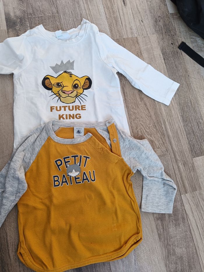 Lots 2 t-shirts manches longues