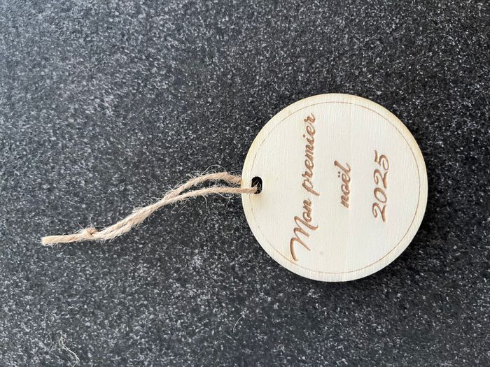 Boule de noël "Mon premier noël"