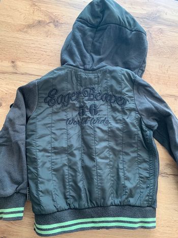 Veste noire garçon 4 ans eager beaver