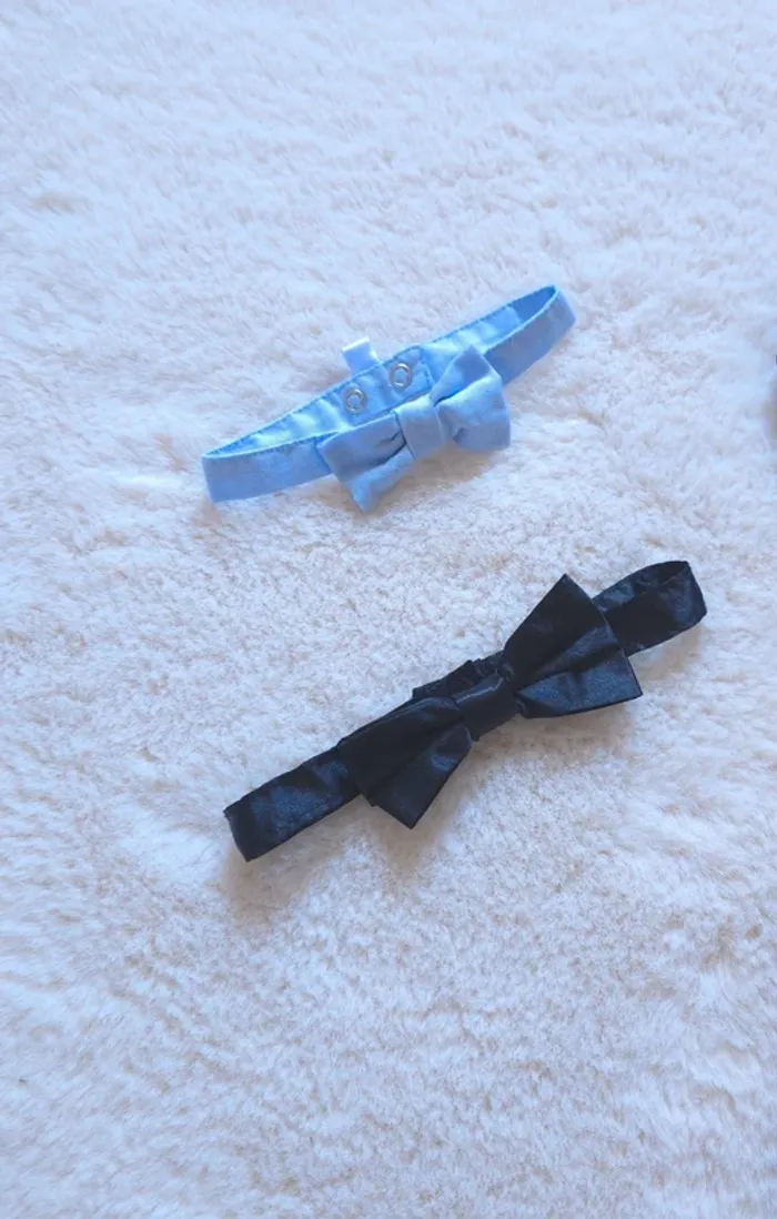 2 nœuds papillons et une cravate - photo numéro 2