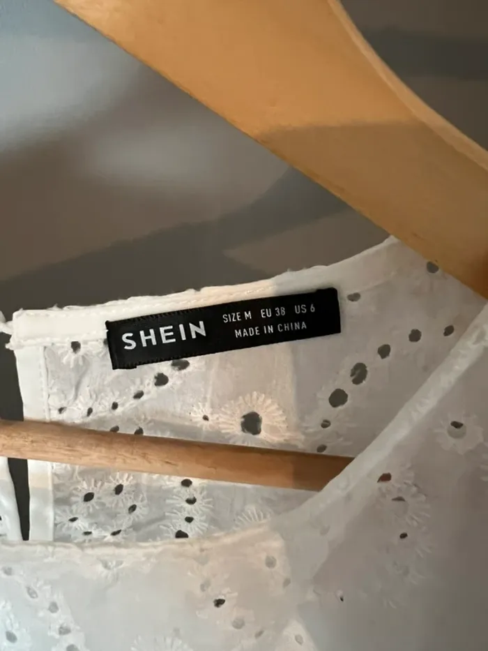 Blouse blanche « Shein » - photo numéro 3