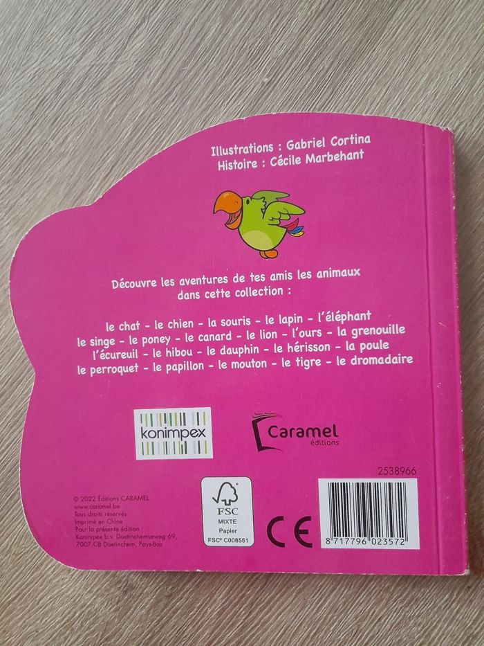 Livre " Bozo le perroquet " - photo numéro 3