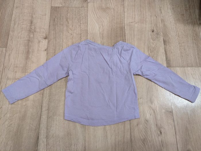 Pyjama 2 pièces Marine et Violet 2ans 92cm - photo numéro 9