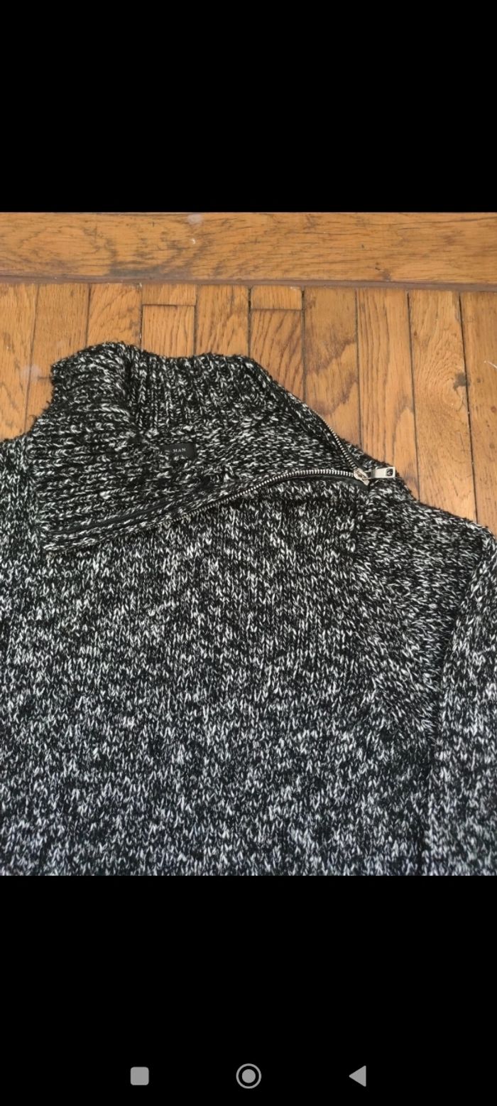 Pull à col roulé avec zip - photo numéro 7