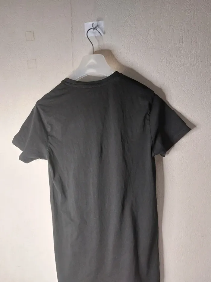 Tee-shirt noir imprimé " up" - photo numéro 2