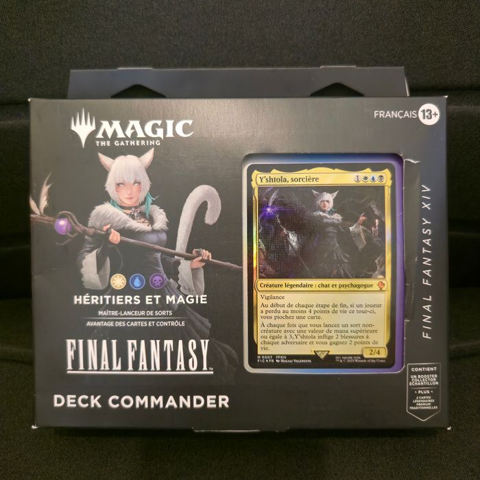 Deck Commander Final Fantasy Héritiers et Magie (Petits Chocs) Magic the Gathering