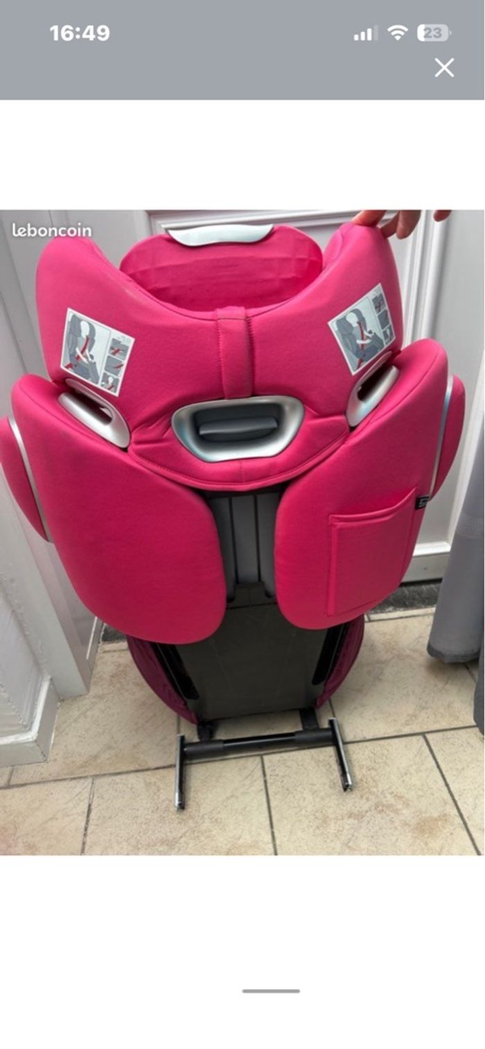 Siège auto cybex groupe 2/3