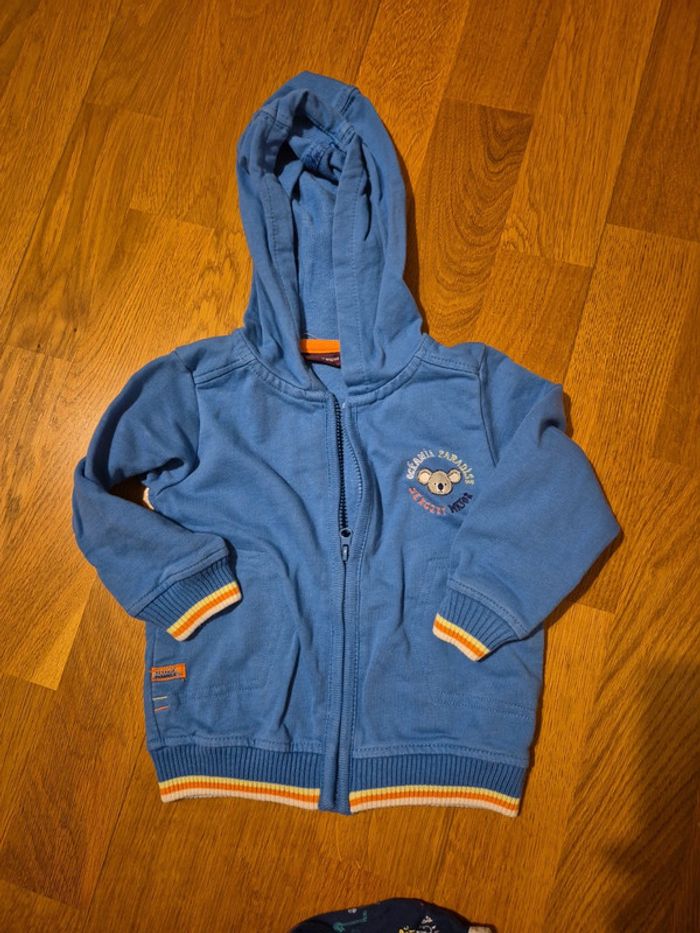 Lot sergent major tee-shirt et gilet taille 12 mois - photo numéro 4