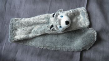 écharpe mixte loup ou husky