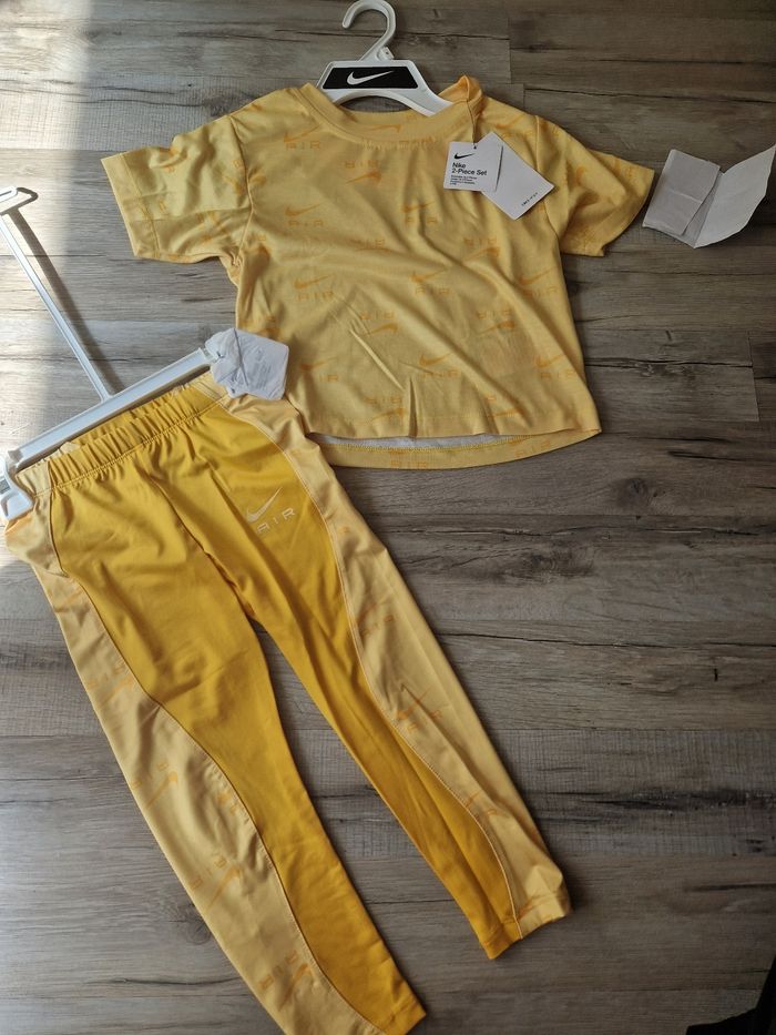 Ensemble Nike jaune fille - photo numéro 2