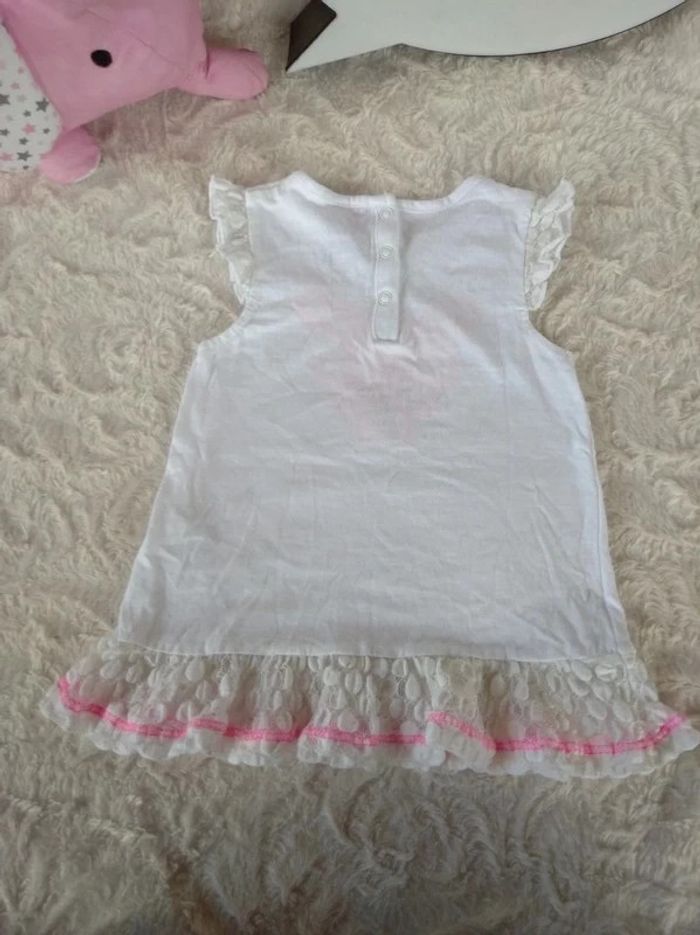 Robe courte ou tunique manches courtes Fille 9 mois - photo numéro 12