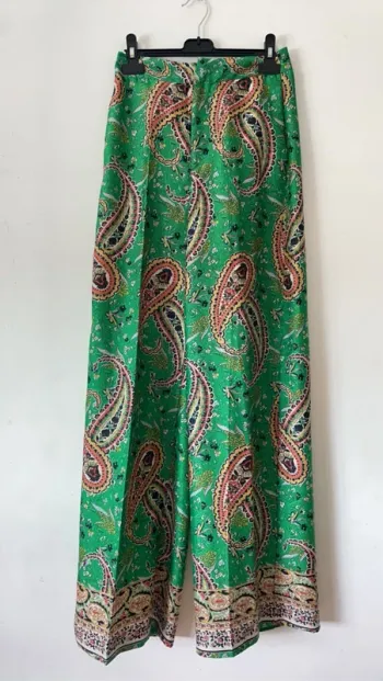 Pantalon imprimée taille haute Zara taille XS
