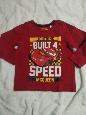 T-shirt manches longues cars 3 ans
