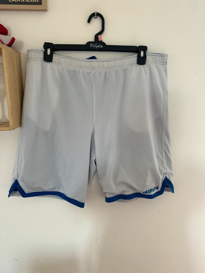 Short, réversible, bleu et blanc Kipsta homme xxl - photo numéro 9