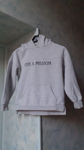 Sweat garçon 6-7 ans