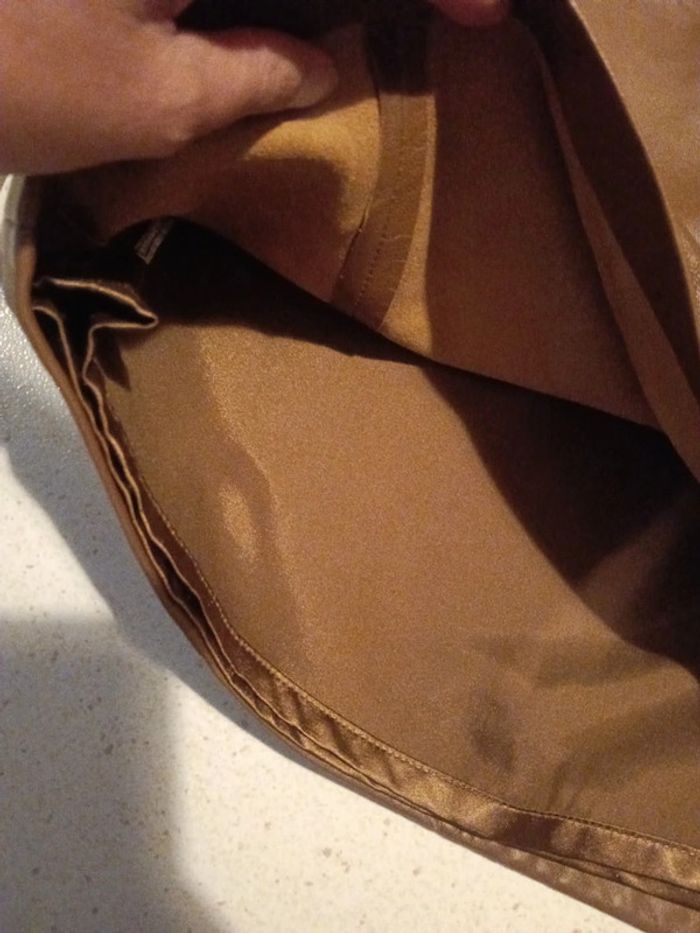 Mini-jupe en cuir taille 40 - photo numéro 9