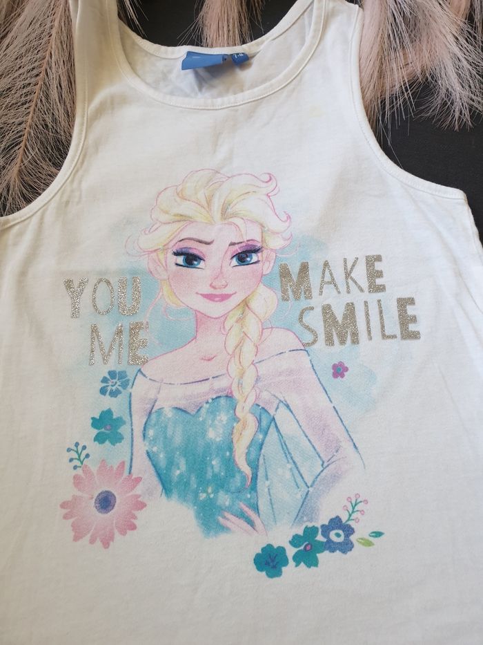 Debardeur reine de neige 7/8 ans - photo numéro 2