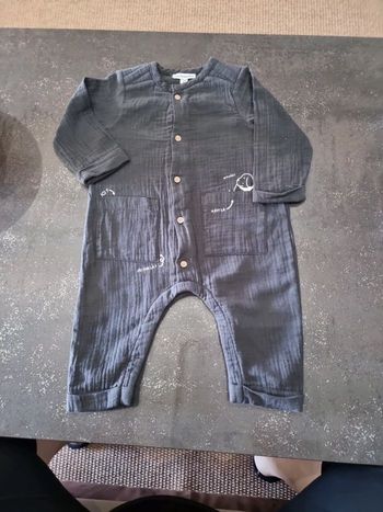 Combinaison longue doublée Verbaudet en 9 mois