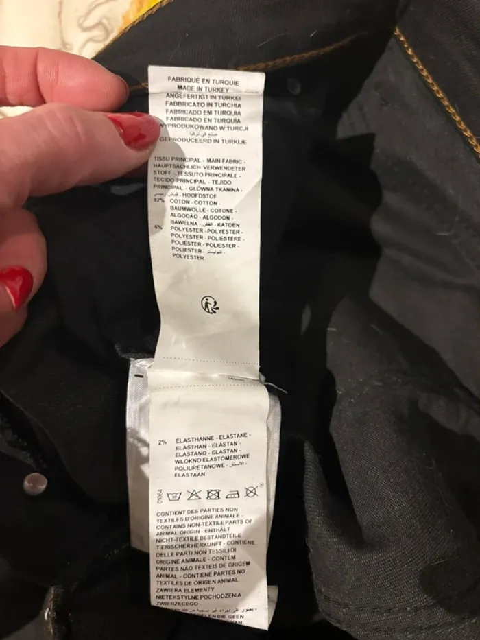 Jean noir Devred taille 40-L modèle Slim Fit en très bon état - photo numéro 10