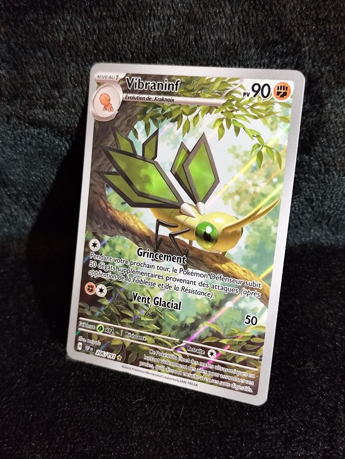 Carte Pokémon Vibraninf 206/191 AR - photo numéro 2