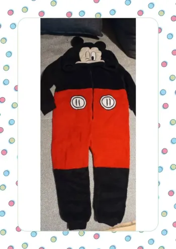 Pyjama combi polaire Mickey