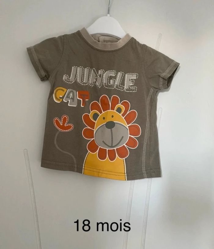 Lot 2 tee shirt 18 mois - photo numéro 3