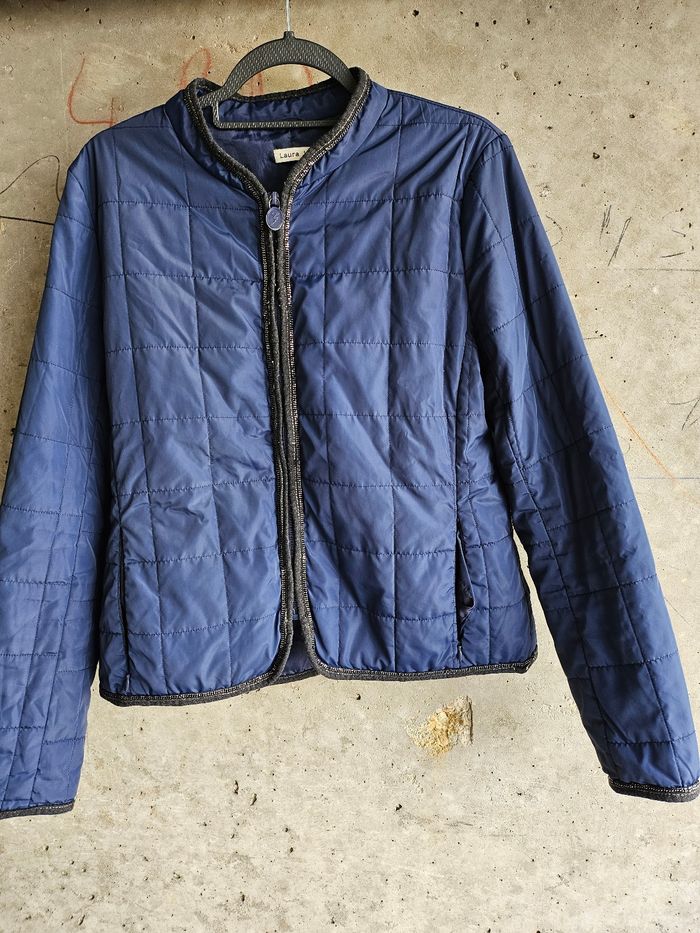 Blouson bleu - photo numéro 3