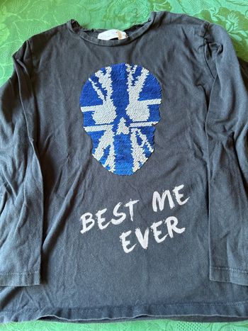 T-shirt sequins réversibles 6 ans Zara