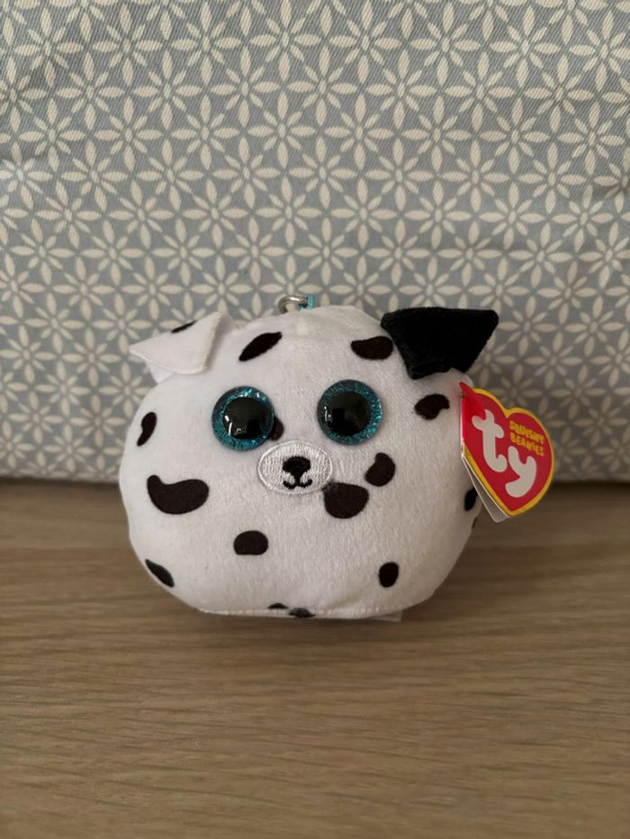 Porte-Clefs Fetch Le Chien Dalmatien "The Squishy Beanies Collection"