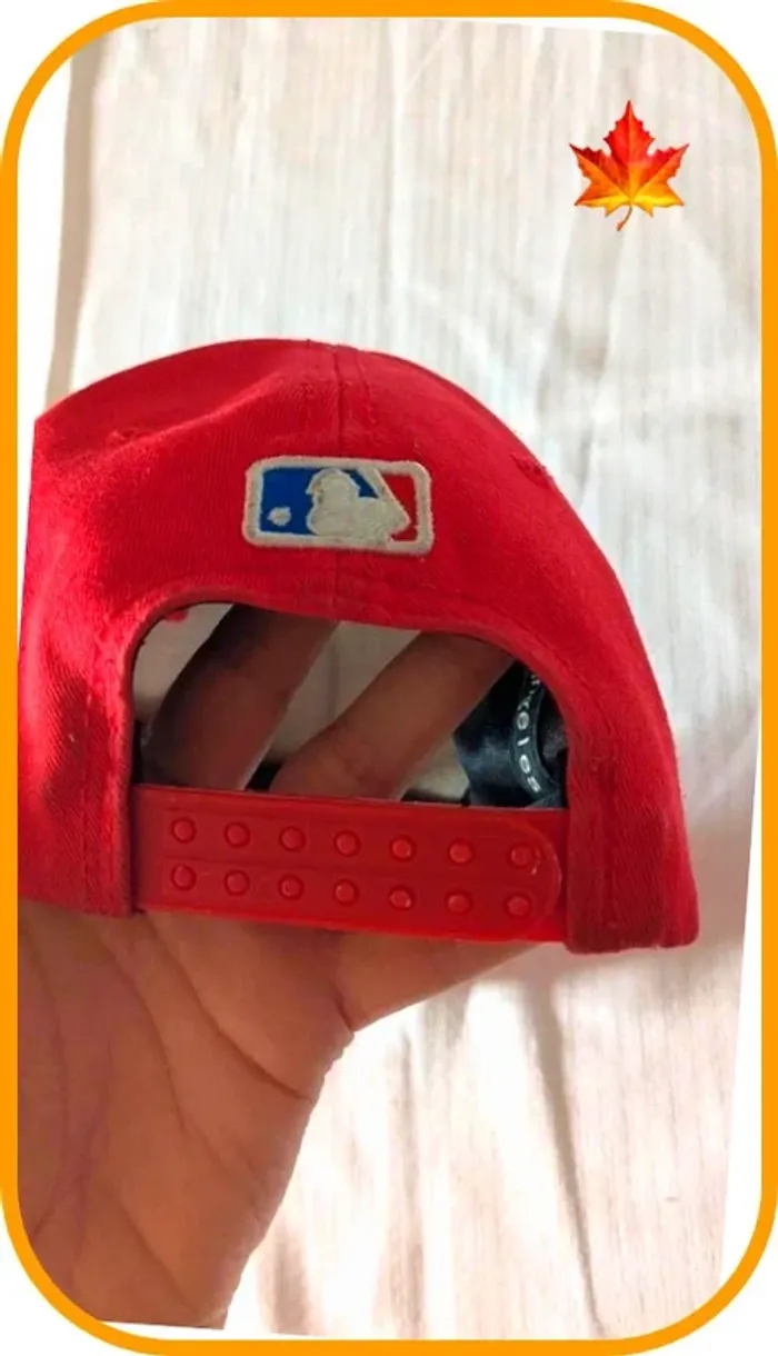 Casquette rouge Los Angeles Dodgers - photo numéro 3
