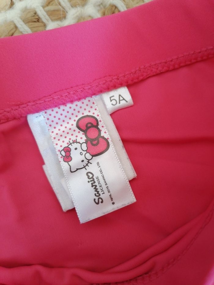 Maillot De Bain Hello Kitty Pour Fille – Une Pièce, Motif Nautique, Taille 3 à 8 Ans, Idéal Pour La Plage Ou La Piscine